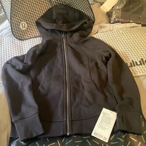 NWT Lululemon Scuba Full-Zip Hoodie, Sz 8, SEQUOIA